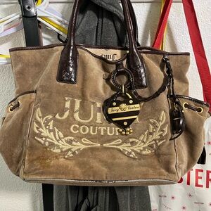 Juicy Couture Tan and Brown Tote Bag (SOLD DO NOT BUY)